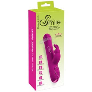 Sweet Smile Rabbit Vibrator med Rotation og Thrust Funktion fra Issabella